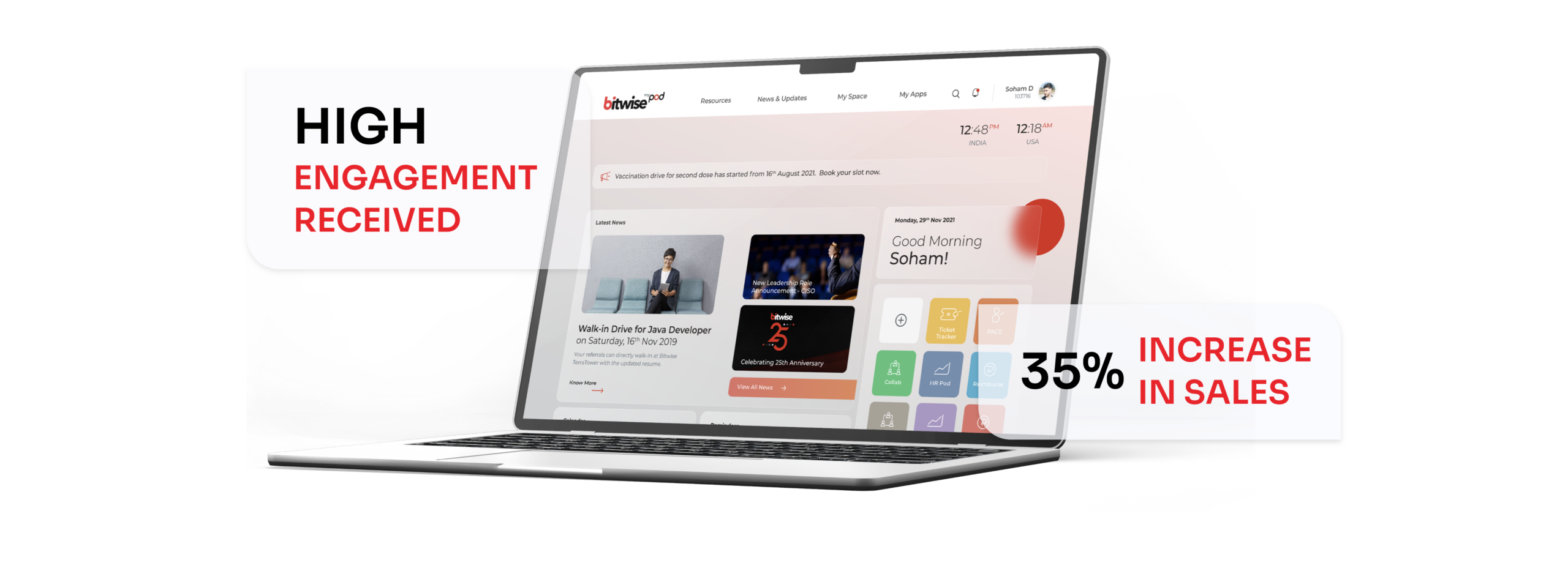 Bitwise Mypod UI UX Design